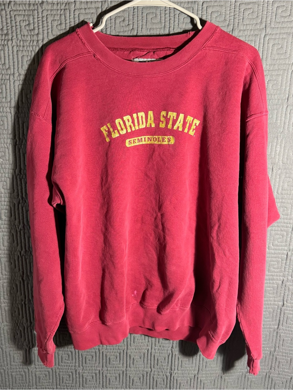 Team Edition Apparel Pullover Sweater Mens Large Vintage USA Made Florida State